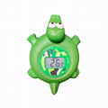 02SC  crocodile bath thermometer