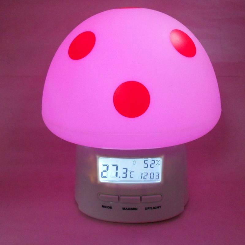 BL202  Night light with Hygro-Thermometer 5