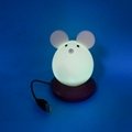 NL111  Mouse silicone LED Night light  4