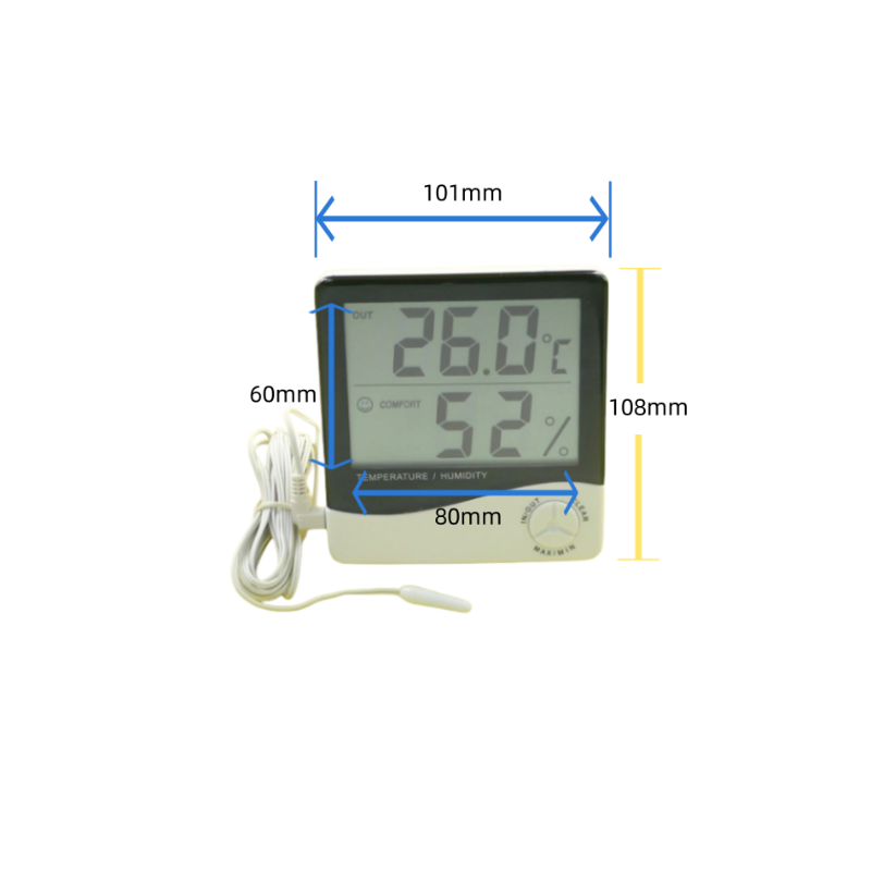 TH01  电子室内/室外温湿度计 2