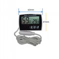 W08H  digital in/out Hygrometer thermometer 9