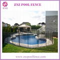 ZNZ passed SGS certification swimming security aluminum mesh fabric vinyl fence  1