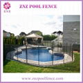 ZNZ passed SGS certification swimming security aluminum mesh fabric vinyl fence 