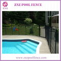 ZNZ SGS certification aluminum removable portable aluminum fence garden parts