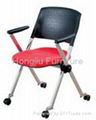  High-Back Fabric Adjustable Office Chair 5