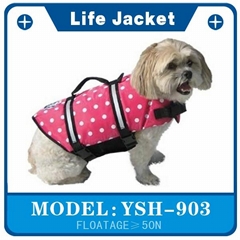  Fashion puppy life jacket