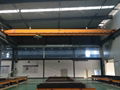 Single-girder overhead travelling cranes