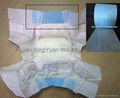 Elastic nonwoven waistband for baby diaper 2