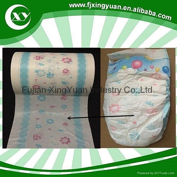 Breathable PE film for baby diapers