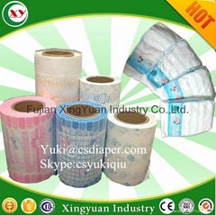 Cloth-Like Lamination Film for Diapers Backsheet