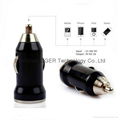 universal portable mini USB car charger for iPhone Samsung smartphons 3