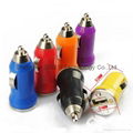 universal portable mini USB car charger for iPhone Samsung smartphons 5