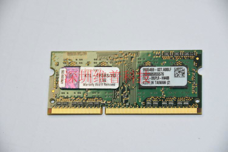 DDR3 2GB SODIMM PC3-10600s 1333Mhz 204Pin CL9 Notebook Laptop Ram Memory 3
