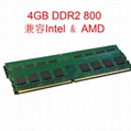 DDR2 4GB 800Mhz PC2-6400 DIMM 240Pin CL6 Ram Memory for desktop PC