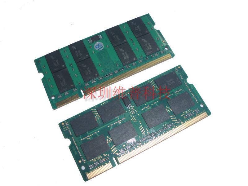 DDR2 2GB SODIMM 667Mhz 800Mhz 200Pin CL5 CL6 laptop Memory Ram 3