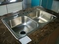 American Standard 18 gauge 304 stainless steel double bowl drop in Kitchen sink  3