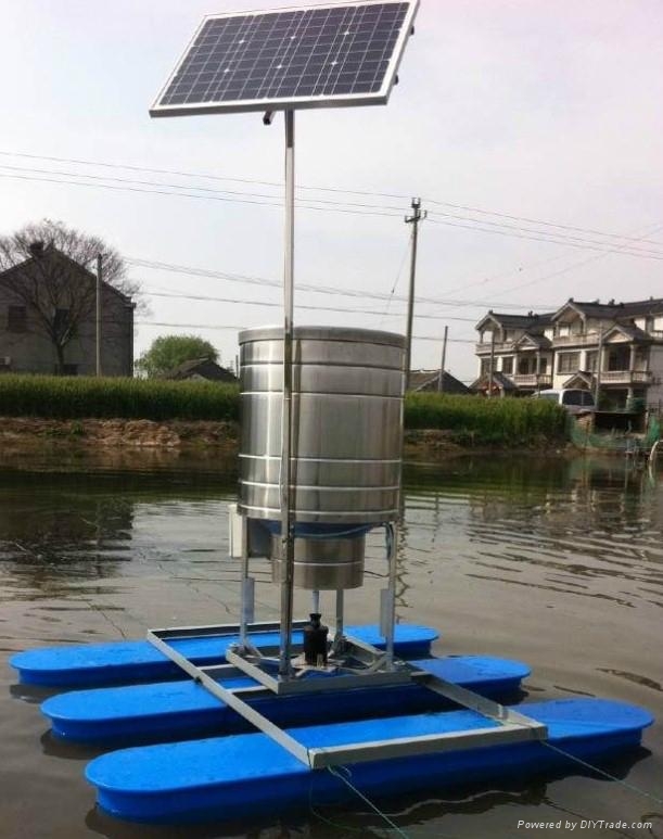 Solar Auto Shrimp Fish Crab Feeder