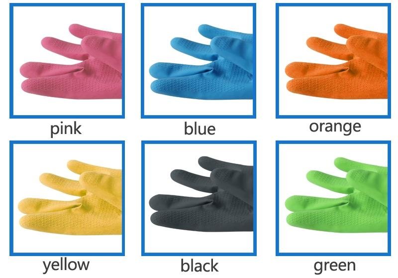 Latex household gloves 3