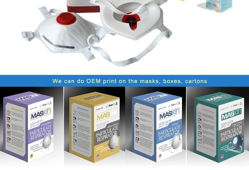 CE EN149 FFP1/2/3 dust masks 4