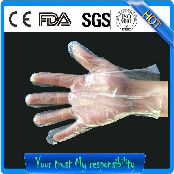HDPE LDPE disposable PE gloves