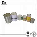 easy open lid tin can for food or oil or fish food grade tinplate