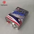 4L square rectangular tin can for lubricating oil engine oil packaging 3