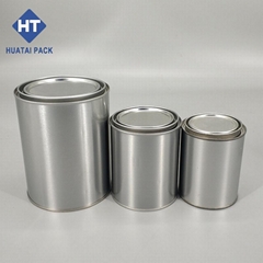 pint quart gallon round paint cans with triple tight lid