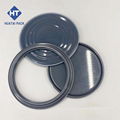 Gallon paint can components D165mm triple tight lid ring bottom 5