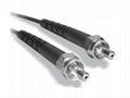 Plastic optical SMA patch cable 1