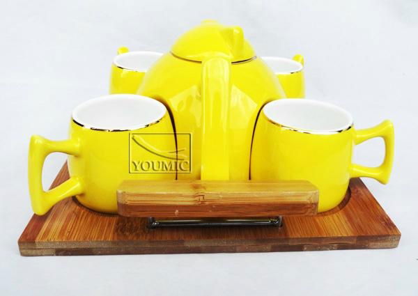 2013最新款茶具 中秋节送礼高档茶具 骨瓷茶具 6件套装 2
