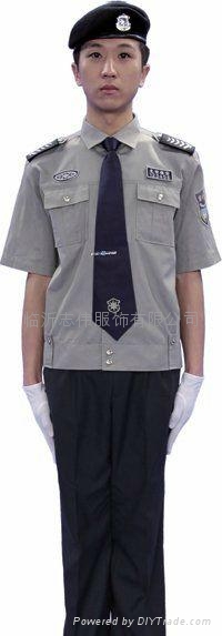 临沂保安制服保安标志服定做 4