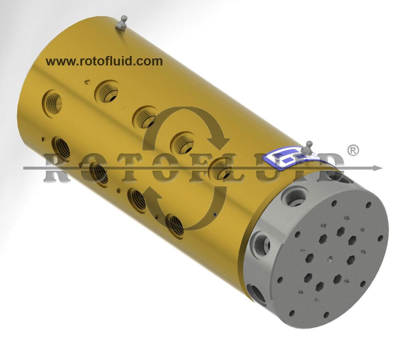 ROTOFLUID 10 SERIES MULTICHANNEL ROTARY UNION