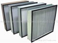 Low Resistance HEPA Air filter For Clean Room