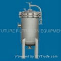 cartridge filter housing