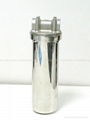 10" stainless steel Cartridge Filter Housing for water treatment