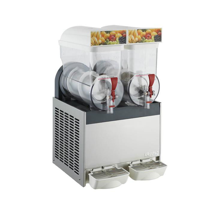 XRJ15LX2 2 Tank Commercial Granita Slush Machine