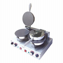 2 Head Commercial Ice Cream Cone Making Machine