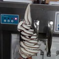 Counter top Soft Serve Ice Cream Machine with Syrup adding system