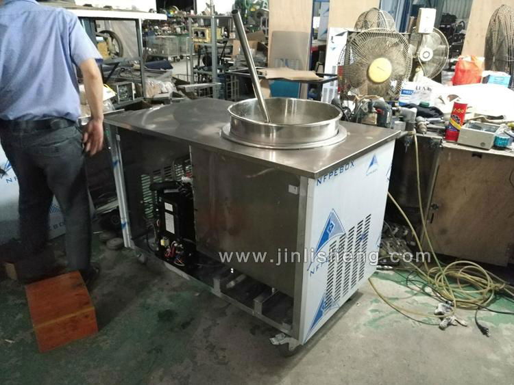 Commercial used Snowflakes cheese machine, Turkish ice cream machine