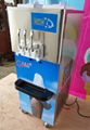 Commercial 3 Flavor Soft Ice Cream Machine 3