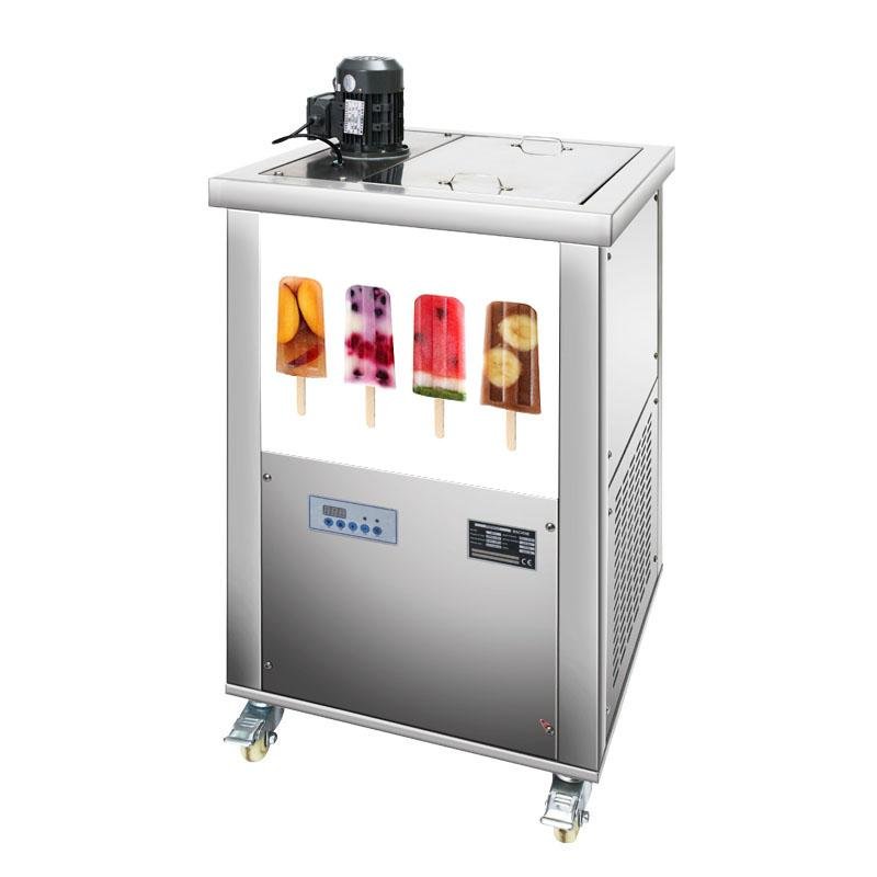 4 Mold Brazil Hourly 240 Popsicle Commercial Ice Cream Popsicle Making Machine