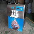 台式软冰淇淋机 彩虹冰淇淋机 商用软冰激凌机器