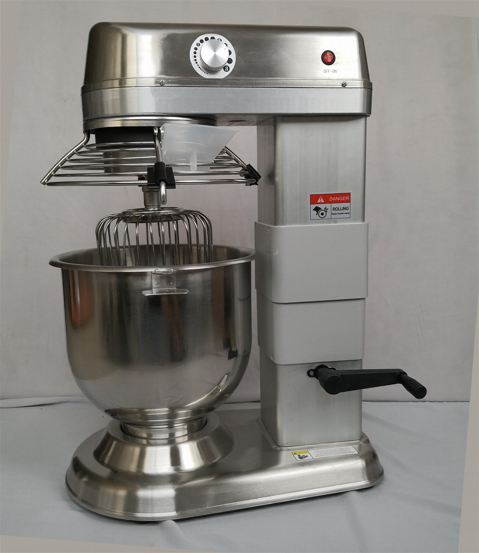 20 Liters Commercial Electric Kitchenaid Egg Dough Stand Food Mixer 2