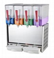 XRSJ10LX4 4 Tank Commercial Fruit Juice Dispenser Machine For Sale