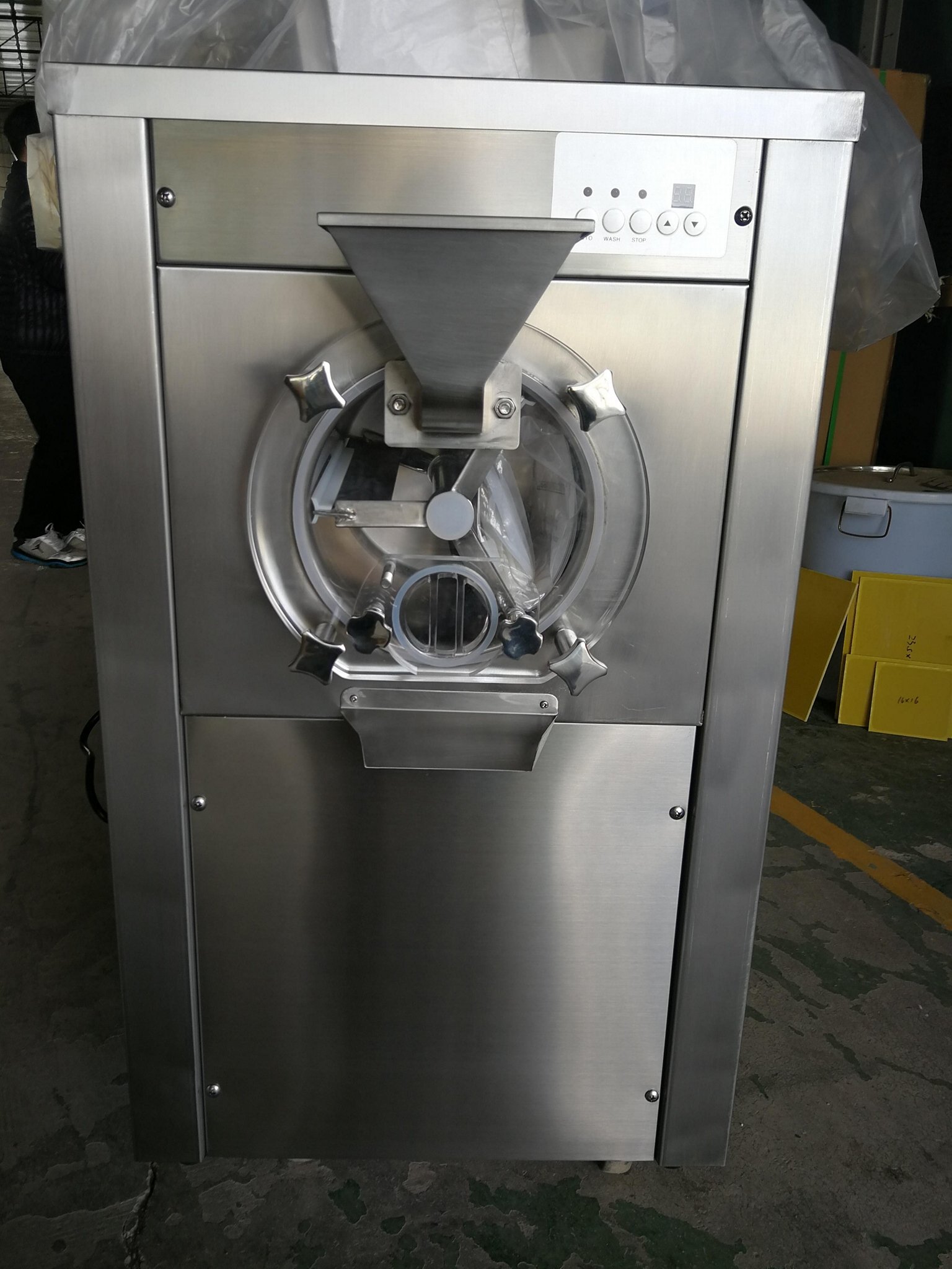 Counter Top Commercial Hard Ice Cream Machine 2