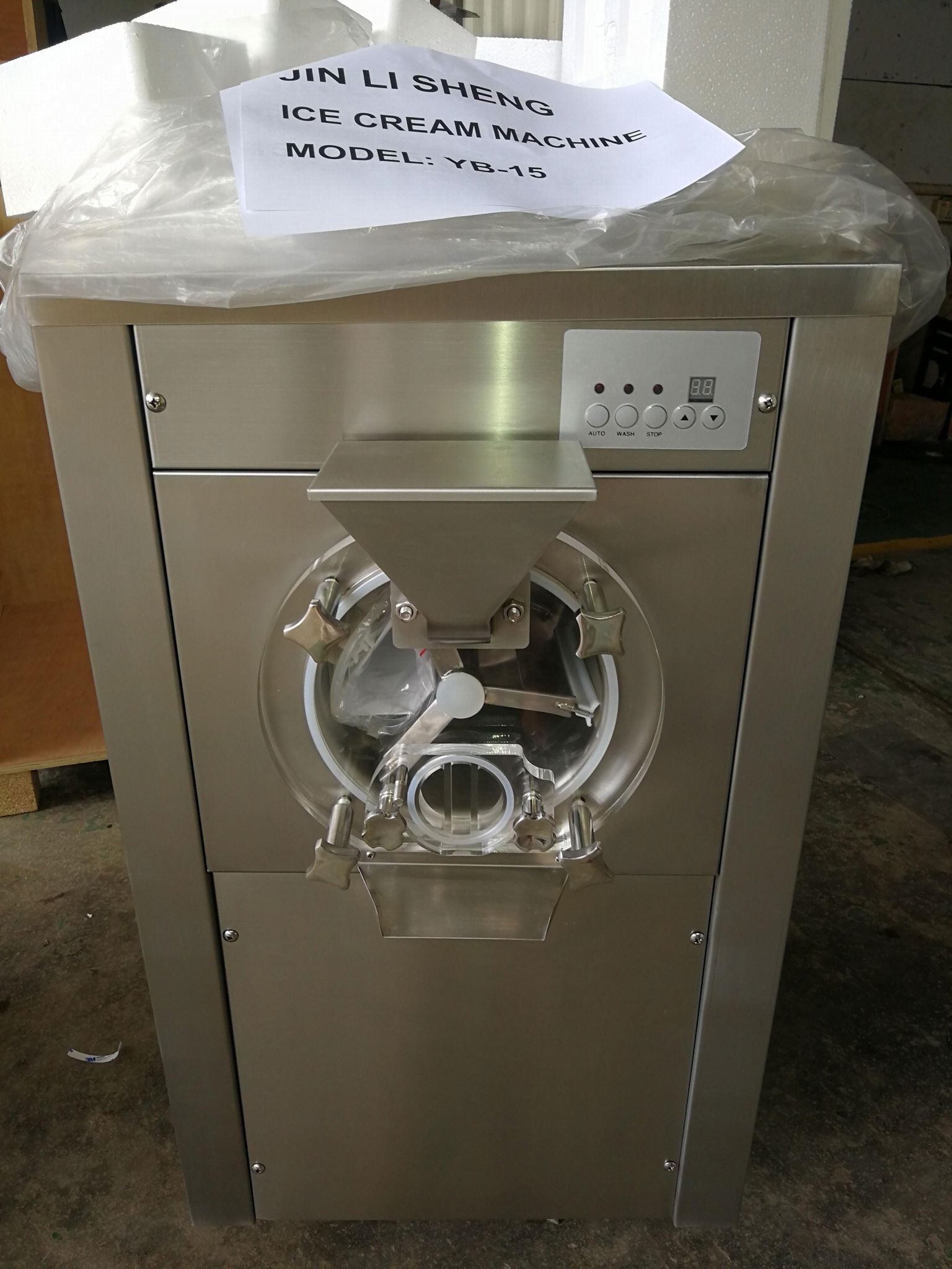 Hourly 20 Liters Tabletop Commercial Gelato Machine For Sale