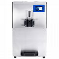 JinLiSheng BQ115 Piston Pump Feed Single Flavor Soft Serve Ice Cream Machine 1