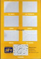 Gypsum ceiling tiles