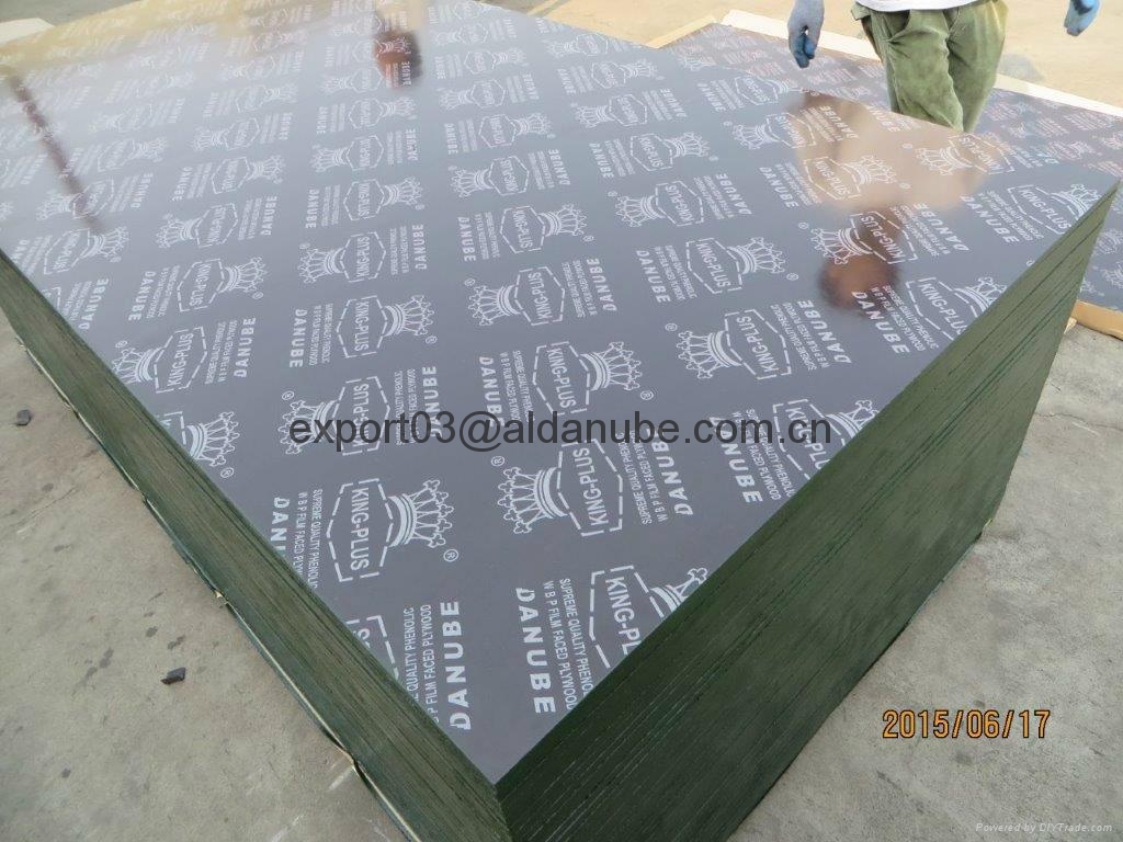 KINGPLUS FILM FACED PLYWOOD ONE SIDE ANTI SLIP for construction 3