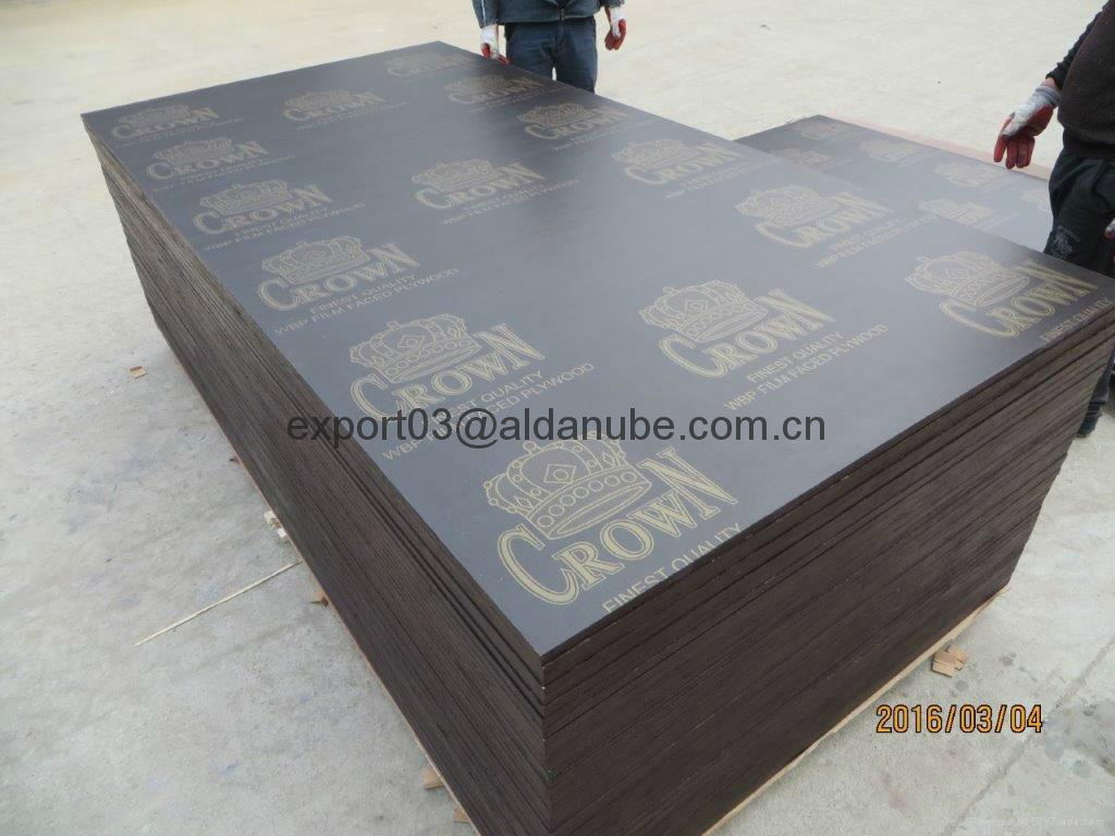 CROWN brand film faced plywood building construction wood 2